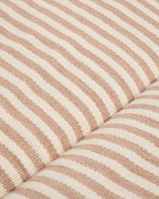 Load image into Gallery viewer, Dirome beige striped 100% PET sun lounger cushion 50 x 175cm - image 4