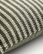 Load image into Gallery viewer, Dirome green striped 100% PET cushion cover 45 x 45cm - image 4