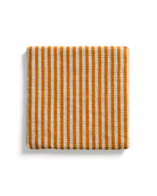 Load image into Gallery viewer, Dirome orange striped 100% PET chair cushion 40 x 40 cm