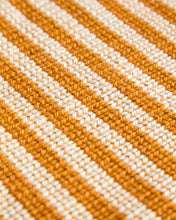 Load image into Gallery viewer, Dirome orange striped 100% PET chair cushion 40 x 40 cm - image 6