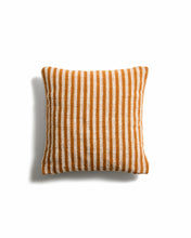 Load image into Gallery viewer, Dirome orange striped 100% PET cushion cover 45 x 45cm