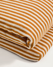 Load image into Gallery viewer, Dirome orange striped 100% PET sun lounger cushion 50 x 175cm - image 8