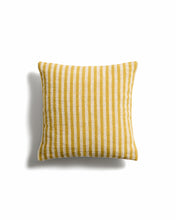 Load image into Gallery viewer, Dirome yellow striped 100% PET cushion cover 45 x 45 cm