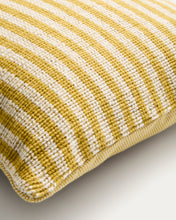 Load image into Gallery viewer, Dirome yellow striped 100% PET cushion cover 45 x 45 cm - image 5