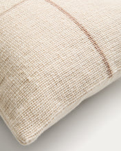 Load image into Gallery viewer, Atima beige 100% PET jacquard cushion cover 45 x 45cm - image 4