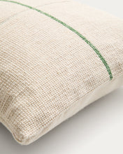 Load image into Gallery viewer, Atima green 100% PET jacquard cushion cover 45 x 45cm - image 3