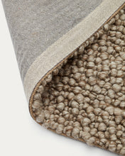 Load image into Gallery viewer, Lubrin rug in grey wool, 200 x 300 cm - image 6