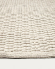 Load image into Gallery viewer, Mascarell rug, cotton and polyester in white, 200 x 300 cm - image 5