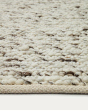 Load image into Gallery viewer, Manilva rug in wool and brown cotton, 200 x 300 cm - image 5