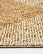 Load image into Gallery viewer, Maelan jute &amp; cotton check rug 160 x 230 cm - image 6