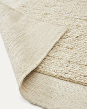 Load image into Gallery viewer, Marely white wool rug 160 x 230cm - image 6