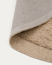 Load image into Gallery viewer, Marely round, beige wool rug, Ø 200 cm - image 7