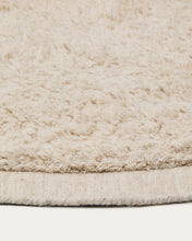 Load image into Gallery viewer, Marely round, white, wool rug, Ø 200 cm - image 5
