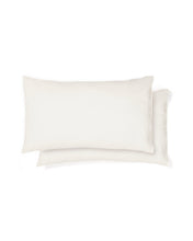Load image into Gallery viewer, Simmel set of 2 beige linen blend pillow cases 50 x 80cm