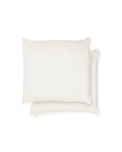 Load image into Gallery viewer, Simmel set of 2 beige linen blend pillow cases 65 x 65cm