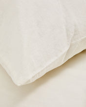 Load image into Gallery viewer, Simmel set of 2 beige linen blend pillow cases 65 x 65cm - image 5
