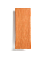 Load image into Gallery viewer, Sareli orange wool blend blanket 130 x 170cm - image 2