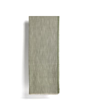 Load image into Gallery viewer, Sareli green wool blend blanket 130 x 170cm - image 2