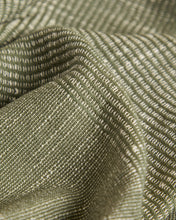 Load image into Gallery viewer, Sareli green wool blend blanket 130 x 170cm - image 4