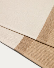 Load image into Gallery viewer, Tari 100% cotton beige table runner 50 x 150 cm - image 3