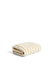 Load image into Gallery viewer, Dorane 100% cotton towel with yellow stripes 50 x 90cm