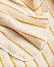Load image into Gallery viewer, Dorane 100% cotton towel with yellow stripes 70 x 140cm - image 5