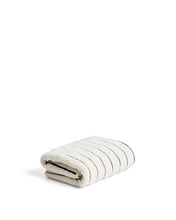 Load image into Gallery viewer, Dorane 100% cotton towel with green stripes 50 x 90cm