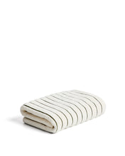 Load image into Gallery viewer, Dorane 100% cotton towel with green stripes 70 x 140cm