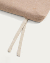Load image into Gallery viewer, Maoni beige 100% PET sun lounger cushion 50 x 175cm - image 7