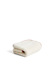 Load image into Gallery viewer, Sedora 100% cotton towel with orange contrast detail 50 x 90cm