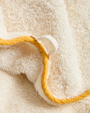 Load image into Gallery viewer, Sedora 100% cotton towel with yellow contrast detail 50 x 90cm - image 6