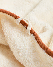 Load image into Gallery viewer, Sedora 100% cotton towel with orange contrast detail 100 x 150cm - image 6