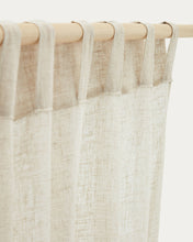 Load image into Gallery viewer, Mahina curtain in beige, 140 x 260 cm - image 4