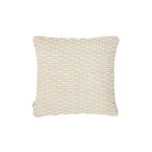 Load image into Gallery viewer, Mascarell cushion cover in white cotton and polypropylene, 45 x 45 cm - image 2