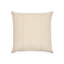 Load image into Gallery viewer, Zaira cushion cover 100% cotton and white velvet 45 x 45 cm - image 2