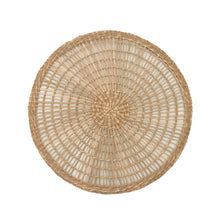 Load image into Gallery viewer, Palau set of 2 round placements made of natural fibers in a natural finish, 38 x 38 cm - image 2