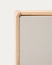 Load image into Gallery viewer, Anielle solid ash &amp; ash veneer sideboard with 1 door and 3 drawers, 150 x 78 cm - image 9