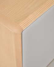 Load image into Gallery viewer, Anielle solid and ash veneer bedside table 50 x 58,4 cm - image 9