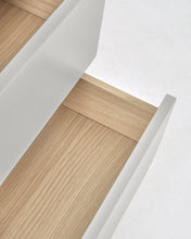 Load image into Gallery viewer, Anielle solid and ash veneer chest of five drawers 60 x 117 cm - image 7
