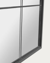 Load image into Gallery viewer, Ulrica standing mirror in black metal 100 x 160 cm - image 5