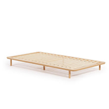 Load image into Gallery viewer, Anielle bed made from solid ash wood for a 90 x 200 cm mattress - image 2