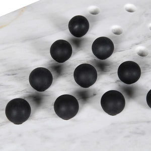 Monochrome Marble Chinese Checkers