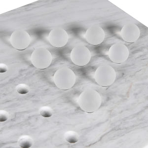 Monochrome Marble Chinese Checkers