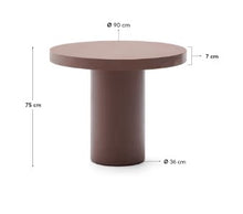 Load image into Gallery viewer, Aiguablava Round Table - Terracotta