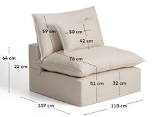 Load image into Gallery viewer, Anarela Armchair -Taupe