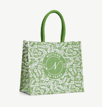 Load image into Gallery viewer, Neptune Limited Edition 30th Anniversary Jute Bag Medium, Orla Nettle