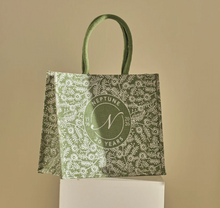 Load image into Gallery viewer, Neptune Limited Edition 30th Anniversary Jute Bag Medium, Orla Nettle