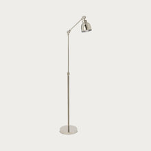 Load image into Gallery viewer, Brompton Reading Floor Lamp, Nickel
