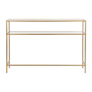 Golden Console Table