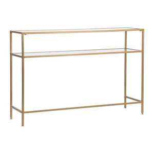 Golden Console Table